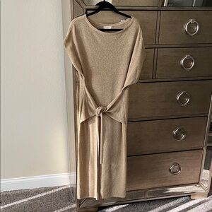 Tan Knit Dress
